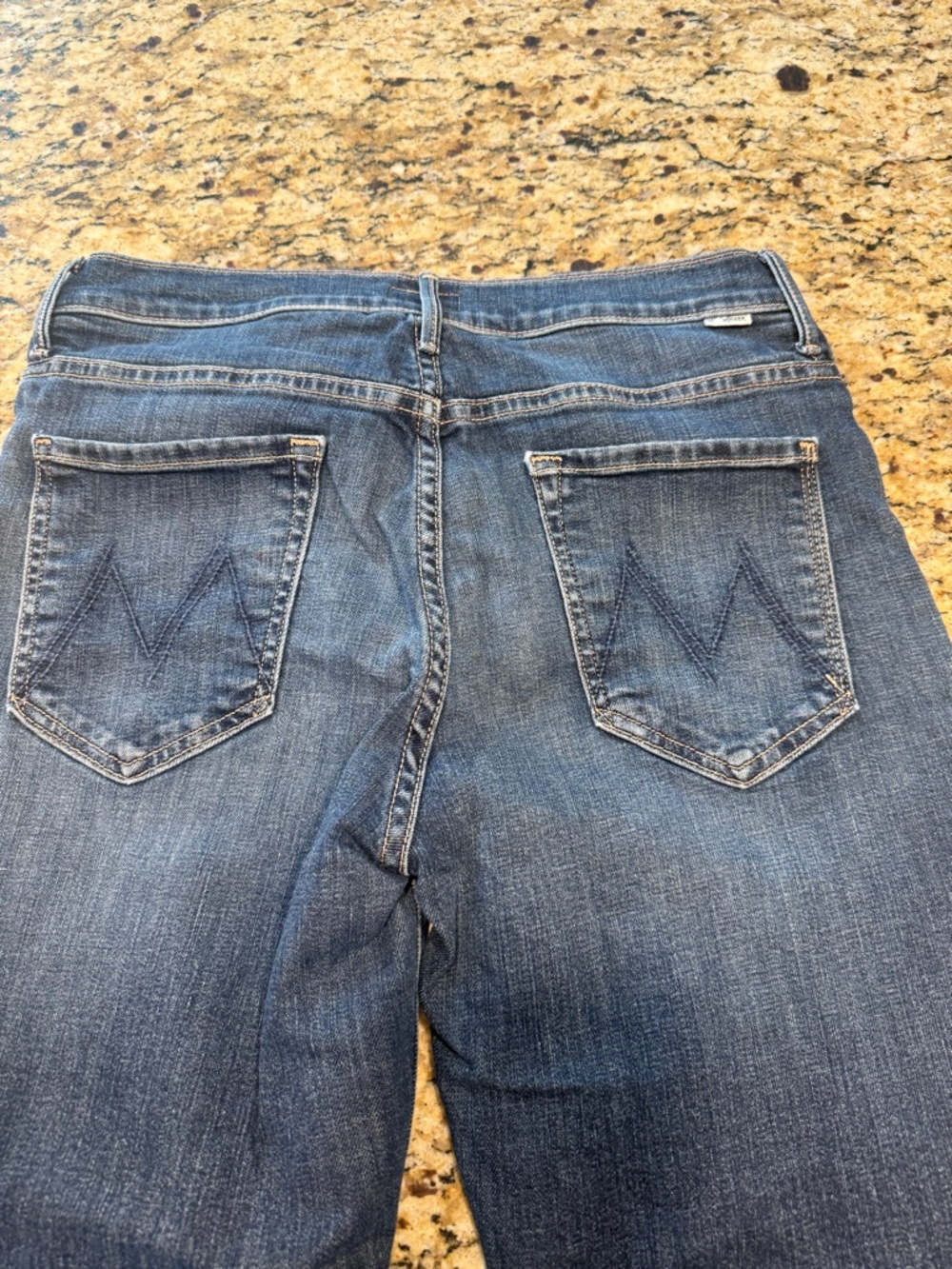 MOTHER The insider crop step fray - Girl Crush wash - 30